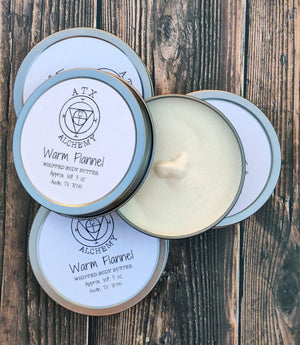 Warm Flannel Whipped Body Butter - ATX Alchemy